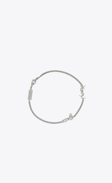 ysl bracelet gold and silver|saint laurent bracelet women.